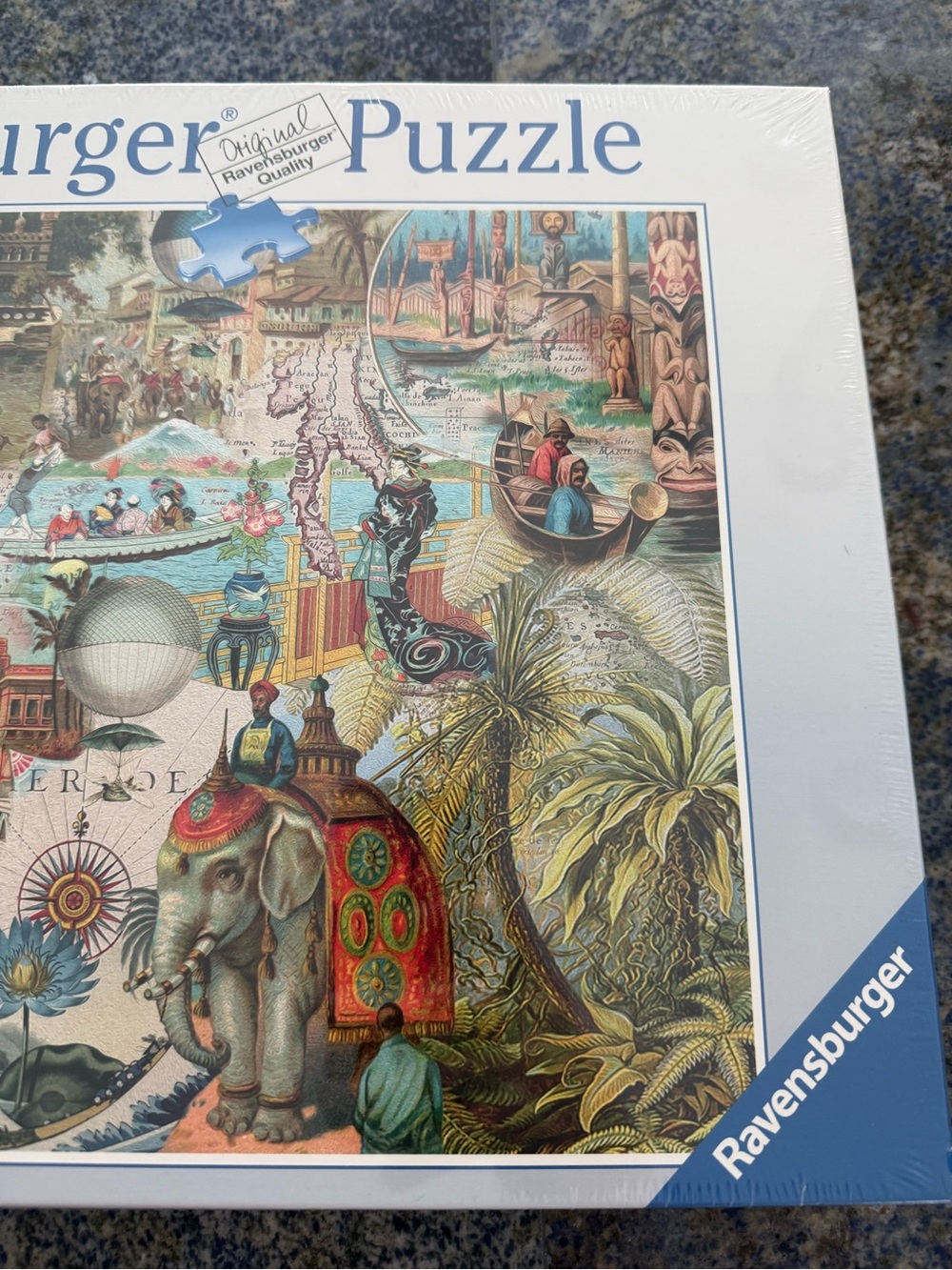 Ravensburger 3000-Piece Illustrated Oceania Scene Puzzle - Multicolor - Picture 6 of 6